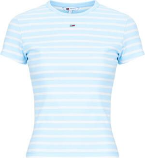 Tommy Jeans T-shirt Korte Mouw TJW SLIM ESSENTIAL RIB SS EXT