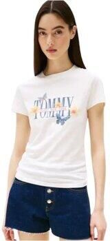 Tommy Jeans T-shirt Korte Mouw Tops T-shirts-Vrouw
