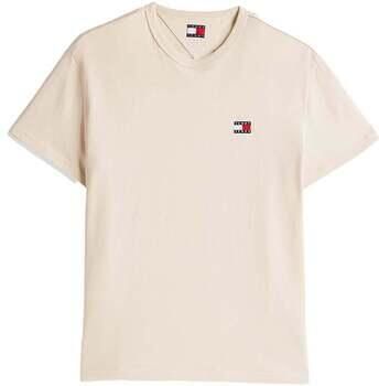 TOMMY JEANS Heren Polo's & T-shirts Tjm Reg Badge Tee Ext Beige - Foto 7