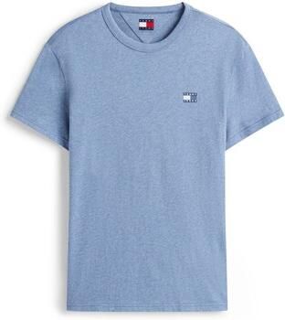 TOMMY JEANS Heren Polo's & T-shirts Tjm Reg Badge Tee Ext Blauw - Foto 5