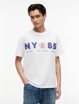 Tommy Jeans T-shirt Tjm Rlx Crest 1985 S