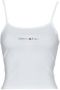 TOMMY JEANS Top TJW BBY COLOR LINEAR STRAP TOP met veelkleurig logo-opschrift - Thumbnail 1