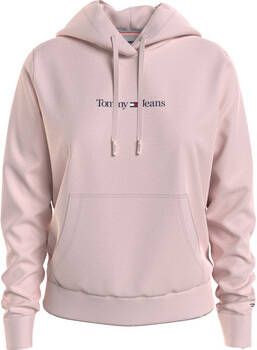 Tommy Jeans Trui Reg Serif Linear Hoodie