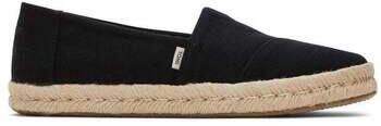 TOMS Broek 10020687 Alpargata Slubby Black 3188