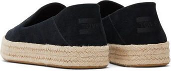 TOMS Broek 10020690 Carolina Suede Black