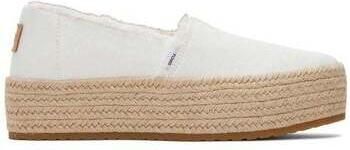 TOMS Broek Valencia white canvas 10019820 3172