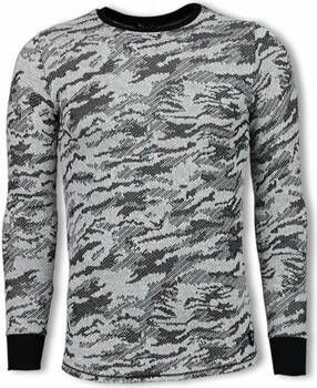 Tony Backer Sweater Army Look Long Fit