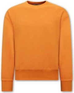 Tony Backer Sweater Oversize Fit Swea Orange