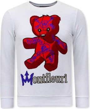 Tony Backer Sweater Print Teddy Bear