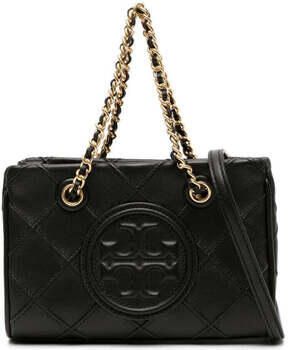 TORY BURCH Zachte Mini Chain Tote Black Dames