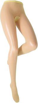 Trasparenze Panty s Kousen Collant Microrete Ambra