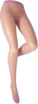 Trasparenze Panty s Kousen Collant Microrete Ambra
