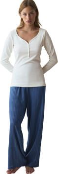 Triumph Pyjama's nachthemden Pyjama met broek en top lange mouwen BOYFRIEND