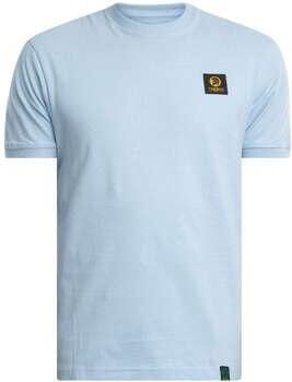 Trojan T-shirt Korte Mouw Effen T-shirt met badge