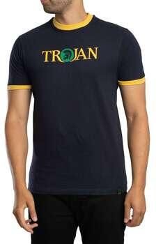 Trojan T-shirt Korte Mouw Ringer-T-shirt met logo - Foto 1