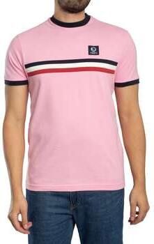 Trojan T-shirt Korte Mouw T-shirt met strepen aan de voorkant