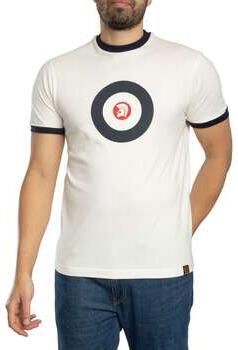 Trojan T-shirt Korte Mouw Target logo ringer T-shirt