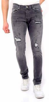 True Rise Skinny Jeans Scheuren DC