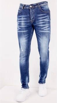 True Rise Skinny Jeans Scheuren SLM