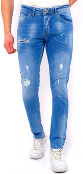 True Rise Skinny Jeans Spijkerbroek Gaten DC