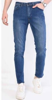 True Rise Skinny Jeans Spijkerbroek Stretch Regular Fit