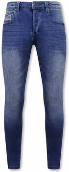 True Rise Skinny Jeans Stretch Spijkerbroek A