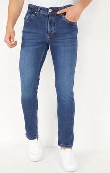 True Rise Skinny Jeans Stretch Spijkerbroek Regular Fit