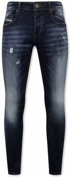 True Rise Skinny Jeans Stretch Spijkerbroeken Voor A