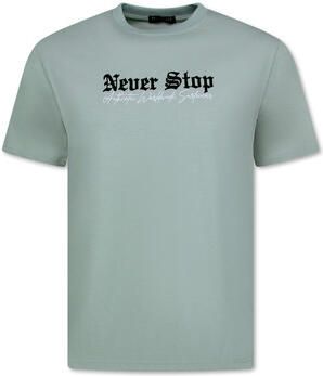 True Rise T-shirt Korte Mouw Oversized Print