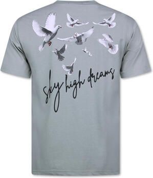 True Rise T-shirt Korte Mouw Oversized Print