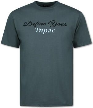 True Rise T-shirt Korte Mouw Oversized Tupac Shakur Print