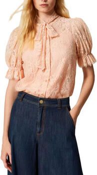 TWINSET MILANO Dames Blouses 261tp2625 Perzik - Foto 5