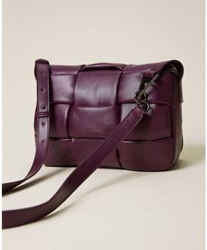 Actitude Paarse Schoudertas met Klep Purple Dames