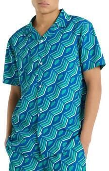 Umbro Korte Mouw Bedrukt Overhemd Green Heren