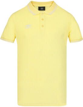 Umbro Comfortabele Basic Polo Yellow Heren
