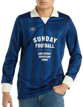 Umbro Lifestyle Voetbal Polo Shirt Blue Heren