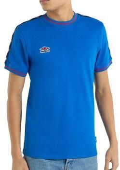 Umbro Infil Tape Tee Lifestyle T-shirt Blue Heren