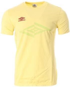 Umbro Mid Tee Lifestyle Katoenen T-shirt Yellow Heren
