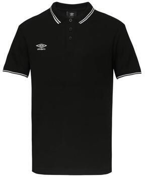Umbro Prt Polo Ad Stijlvol en Comfortabel Black Heren