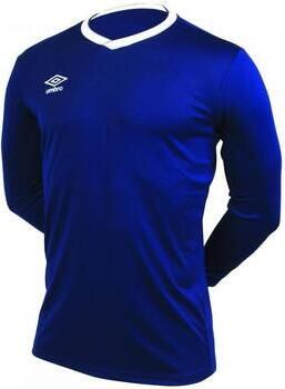 Umbro Basis Heren T-shirt met Lange Mouwen Blue Heren