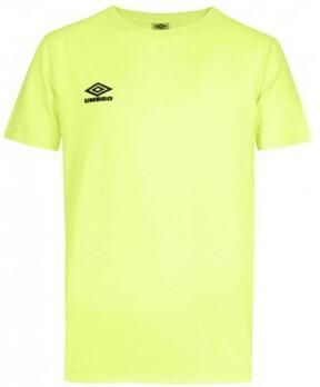 Umbro Veelzijdige Lifestyle Tee voor Heren Yellow Heren