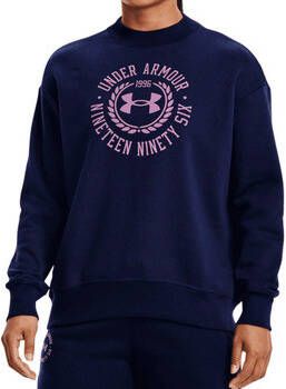 Under Armour Sweater Rival Fleece Crest Graphic Crew Women