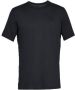 Under Armour Petit Logo T-Shirt Relaxte pasvorm Zwart Heren - Thumbnail 2