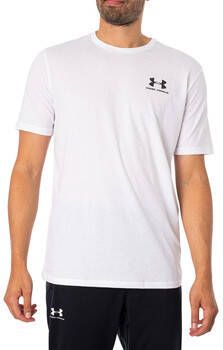 Under Armour T-shirt Korte Mouw Sportstyle T-shirt met linkerborst