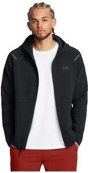 Under Armour UA Unstoppable Fleece Full Zip Hoodie Zwart- Heren Zwart - Foto 2