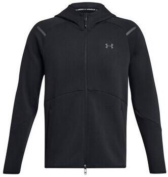 Under Armour Unstoppable Fleece Full Zip Hoodie Black- Heren Black