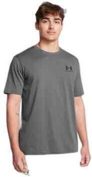 Under Armour Regular fit T-shirt met logoprint model 'Left' - Foto 4
