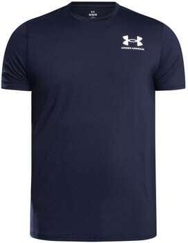 Under Armour T-shirt Korte Mouw HeatGear getailleerd logo T-shirt
