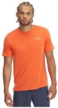Under Armour Launch Camo T-Shirt Orange- Heren Orange