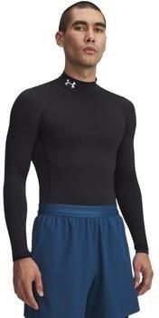 Under Armour Shirt met lange mouwen opstaande kraag en logostitching - Foto 13